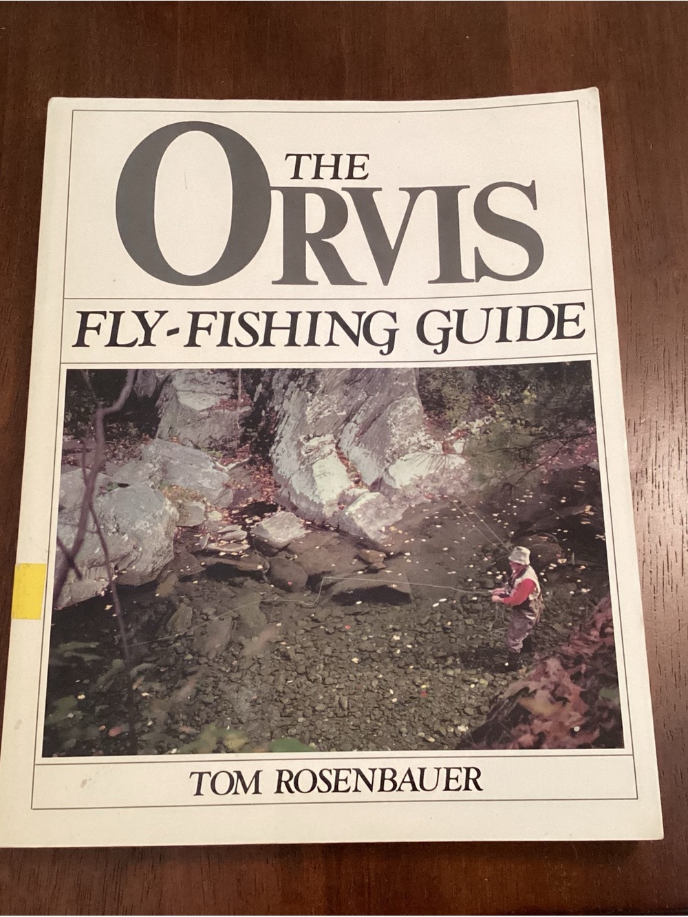 Orvis White Fly-Fishing Guide with Scenic Cover